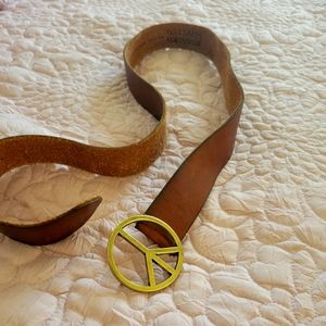 Peace sign belt MOSSIMO